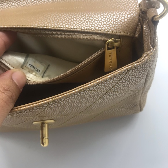 Chanel Mini Caviar Flap Bag - Picture 7 of 7